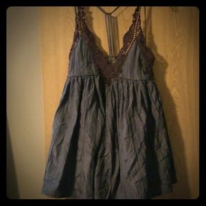 Free People Raw Hem Tunic